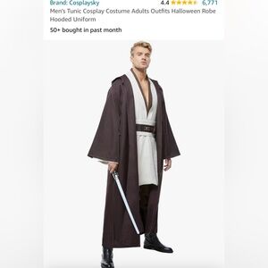 Large Jedi adult men’s large costume cosplay